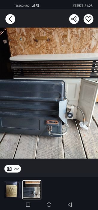 Convector pe gaz