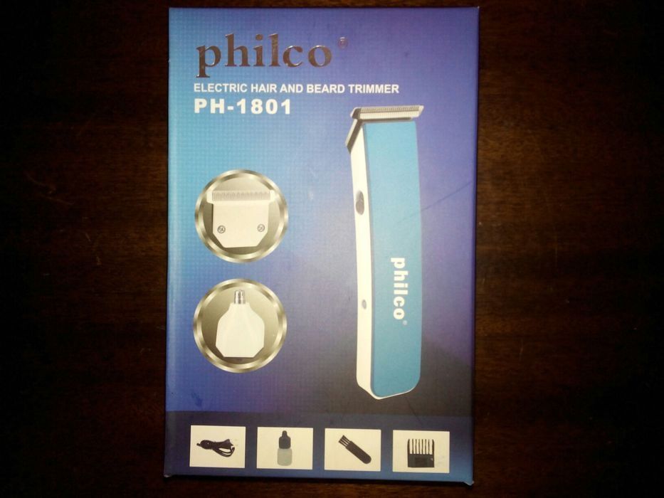 Мощный триммер для головы и стильного бритья бороды, усов, ушей и носа