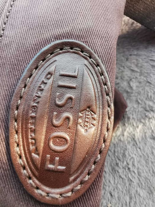 Geanta crossbody Fossil,pentru barbati, piele naturala