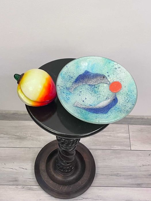 Set bibelou si platou vechi cristal de MURANO bibelouri ieftine marcat