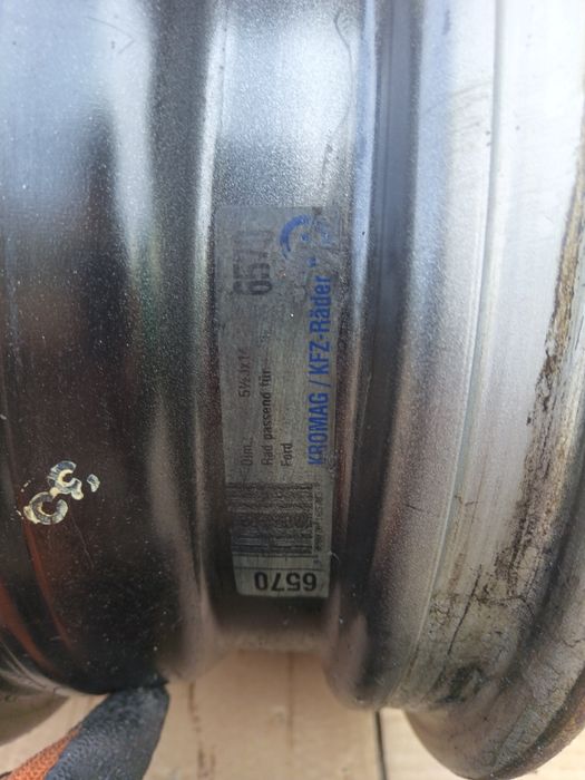 Стоманени джанти Ford 5,1/2  "14" ET 48,5 5x160