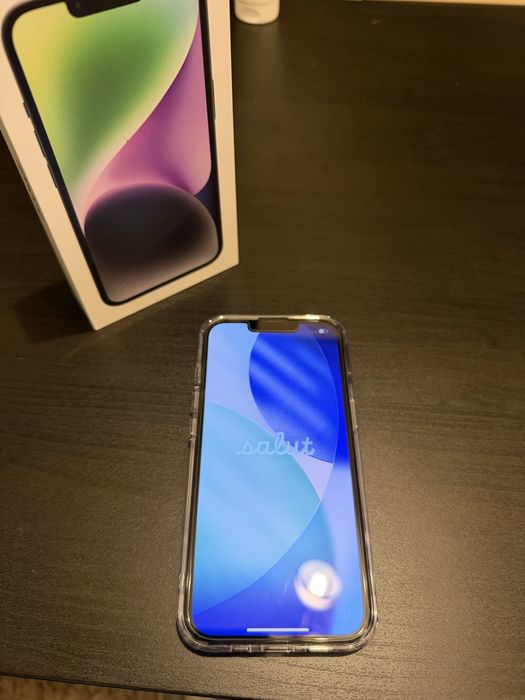 iPhone 14 128GB Midnight – Stare Perfecta/ Ca nou + Accesorii