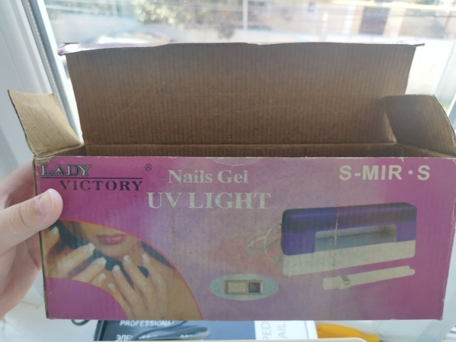 UV-лампа для сушки геля Lady Victory S-MIR•S