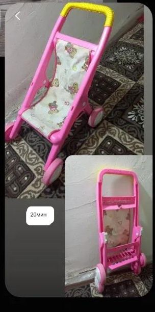 Коляска детская игрушка 20тыс