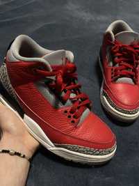 Jordan 3 red cement marimea  41  +shield uri 1238-9 nike adidas puma )