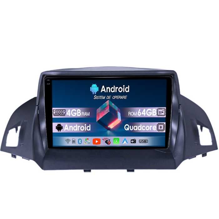 Navigatie Ford Kuga ,9 Inch, 4GB RAM/64GB ROM  , Android 14
