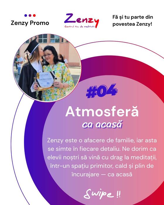 Centrul de meditații Zenzy - Matematică, Română, Istorie, Fizică, etc