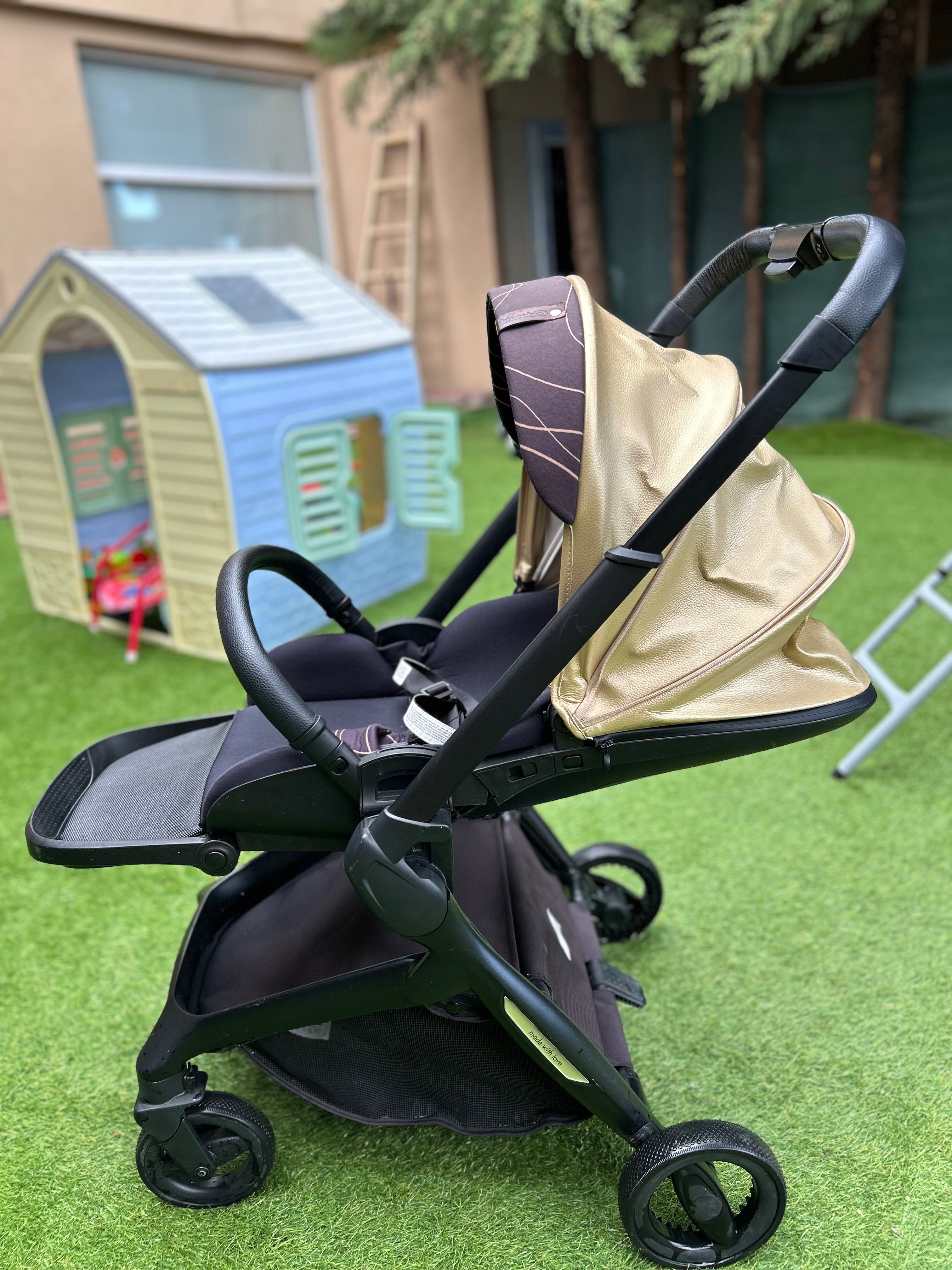 Количка 3в1 Chipolino Emotion Gold унисекс