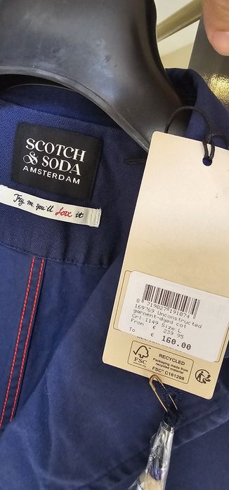 Sacou casual Scotch & Soda, mar L, nou, original
