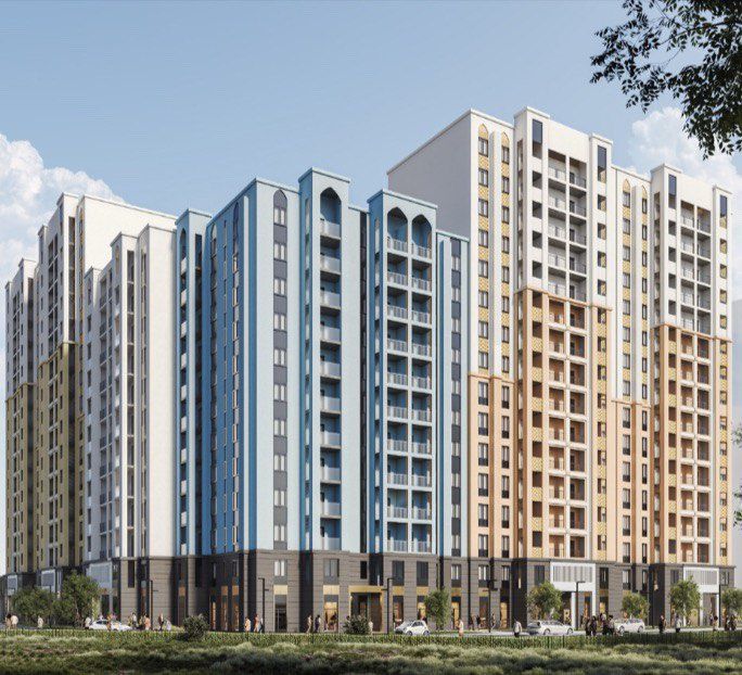 1 комнатная квартира! Golden House. ЖК Assalom Bog'lar