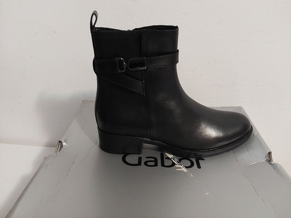 Ghete dama , piele naturala, gabor, nr 38,5