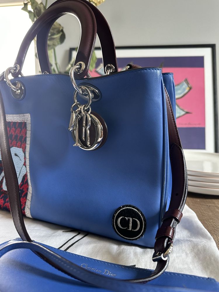 Дамска Чанта Lady Dior Large 2017