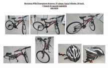 Bicicletă MTB Champions Arizona, 24 inch, 21 viteze + Cască – 650 RON