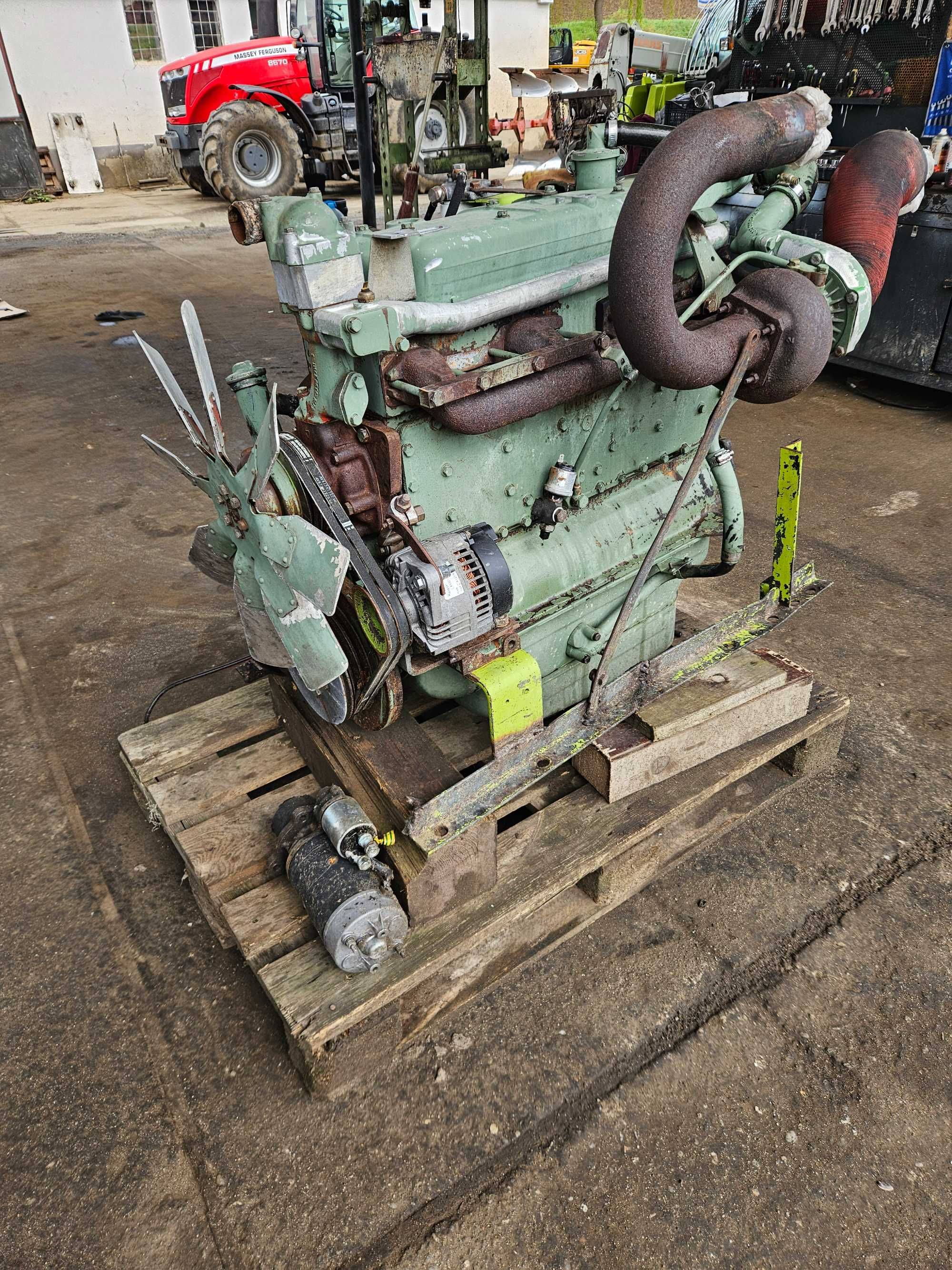 Motor Mercedes OM352A pentru combine&utilaje agricole