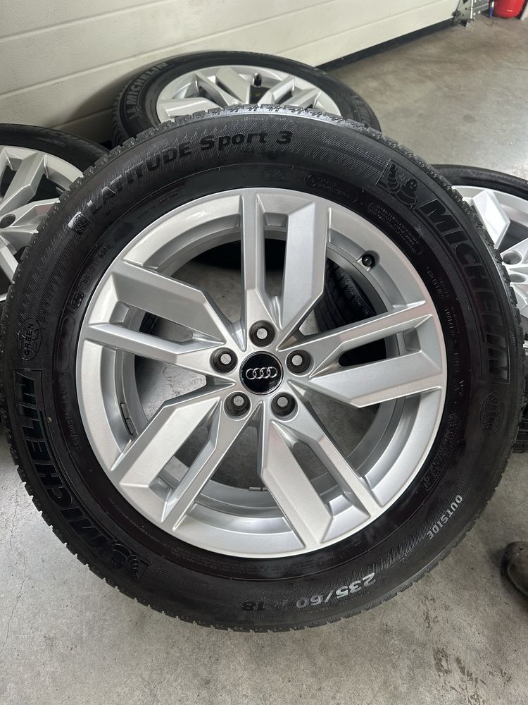 Jante 18 ORIGINALE Audi Q5 FY Vara 235/60/18 Michelin Q 5 al
