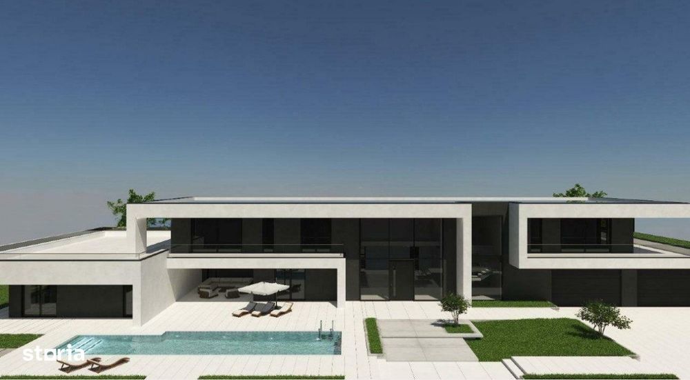Vila spectaculoasa cu piscina | 1167 MP | Teren 3500 MP | Otopeni Tuna