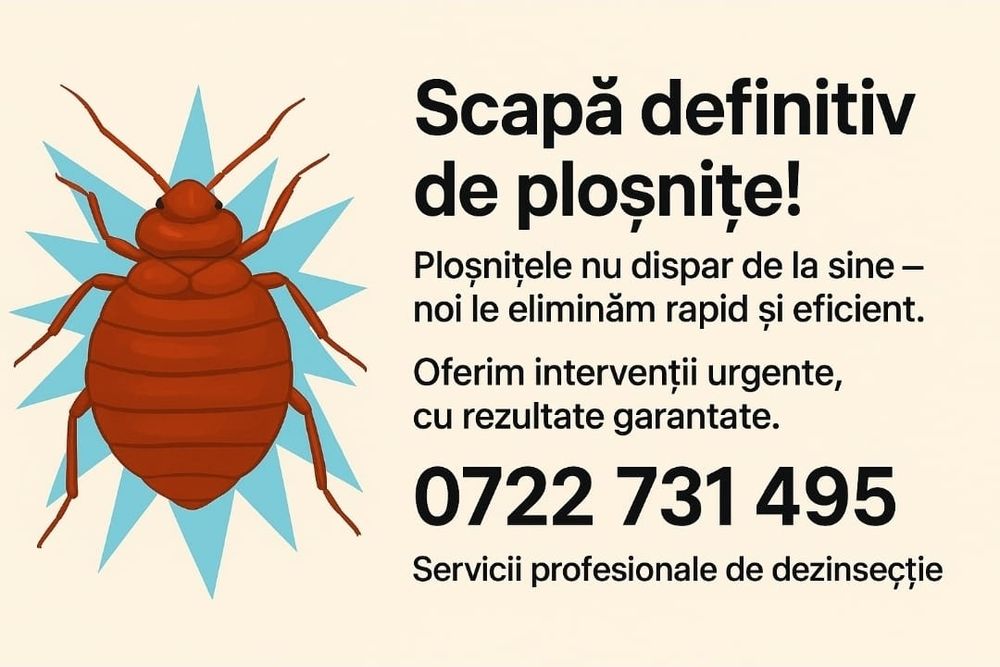 Dezinsectie Plosnite