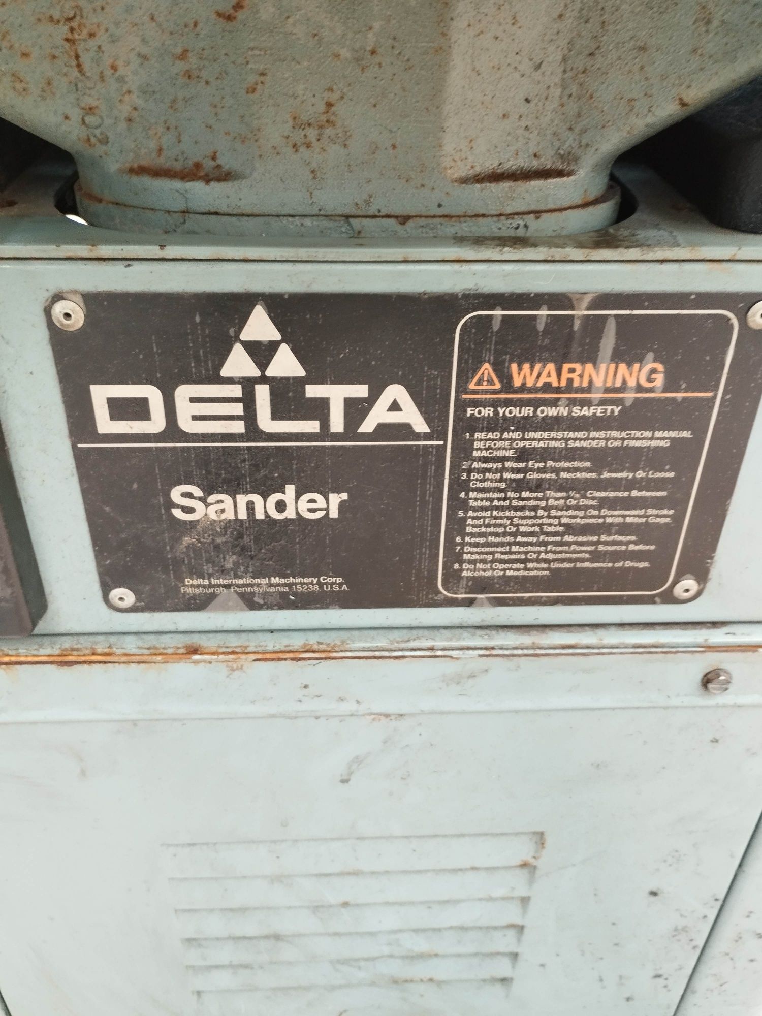 Гриндер,шлайфаща Сандер,машина Delta USA