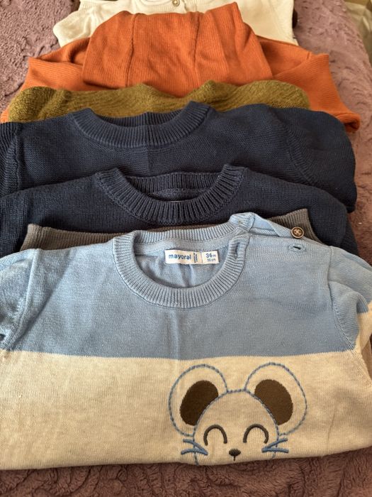 Vand 8 pulovere 98-104 cm (3-4 ani)