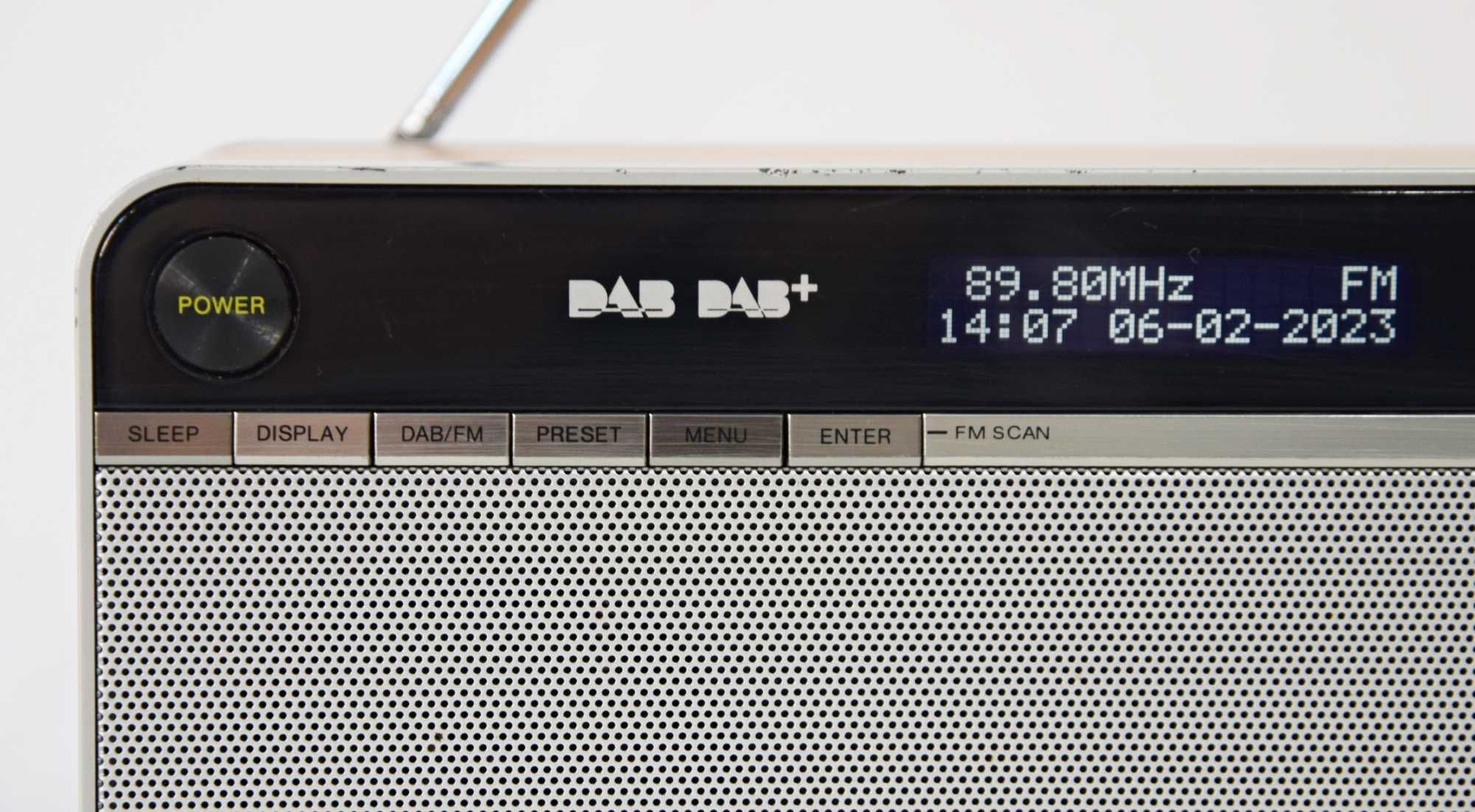 Radio Sony XDRS16DBP, Digital DAB radio cu ceas, boxa