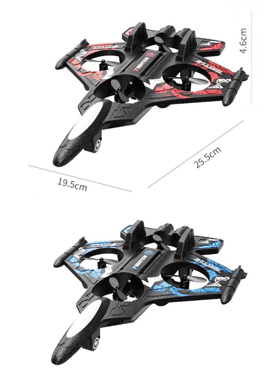 Falcon Combat. Четырехосевой Дрон с пенопластным корпусом.