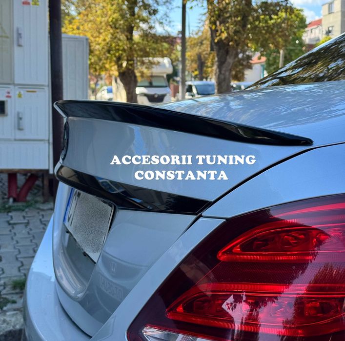 Eleron Portbagaj - Mercedes C Class W205 AMG Style Negru Lucios