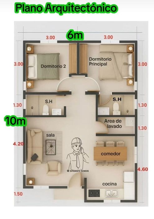 Дома под ключ в любом размере.