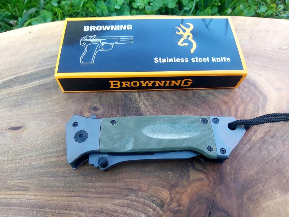 Сгъваем джобен нож Browning 2 цвята,DA35