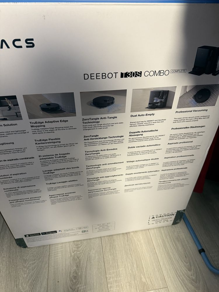 Robot aspirator 3in1 ecovacs deebot T30S Combo Complete nou sigilat