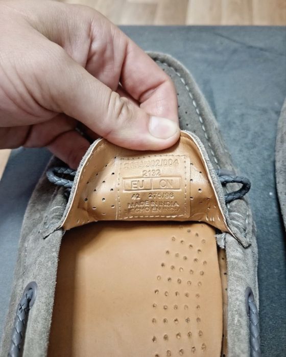 Mocasini Zara Piele intoarsa marimea 42/noi