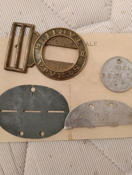 Obiecte din al doilea război mondial.