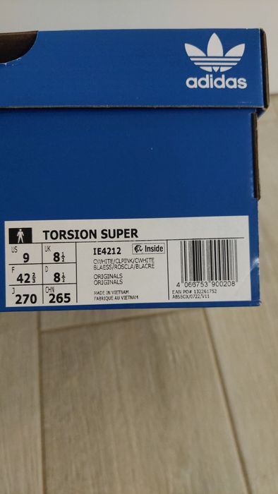 Adidas torsion super 42 2/3