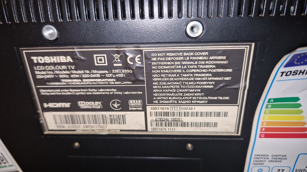 Televizor Toshiba