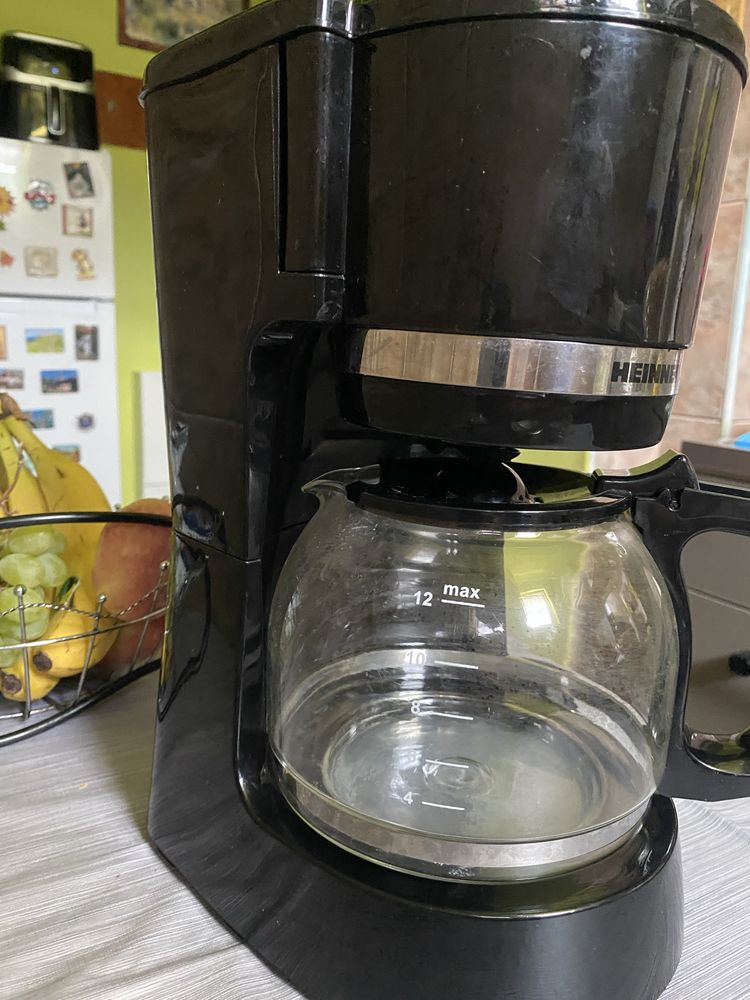 Cafetiera Heinner HCM-800BK, 800W, 1.5L, Negru