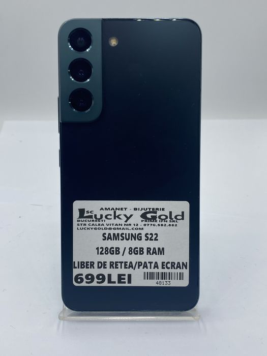 Samsung S22 128 Gb 8 Gb Ram / Garantie / Factura #48133