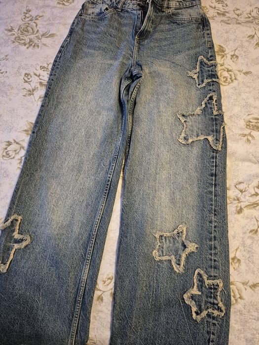 Дънки с широк крачол