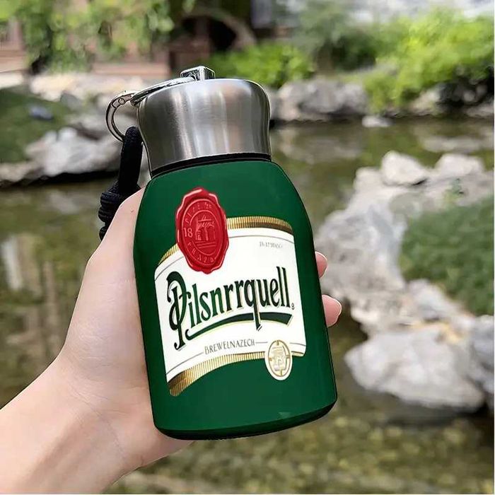 Cana termica otel inoxidabil .300 ml.obiect rar