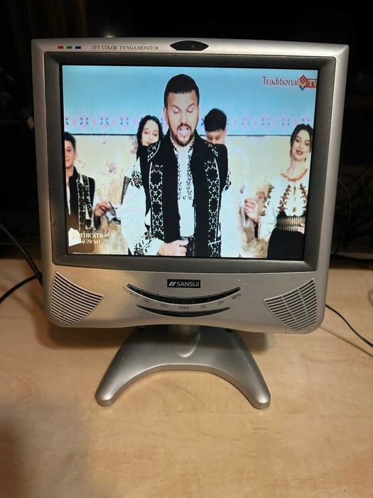 mini tv sansui auto 12v  sau la priza