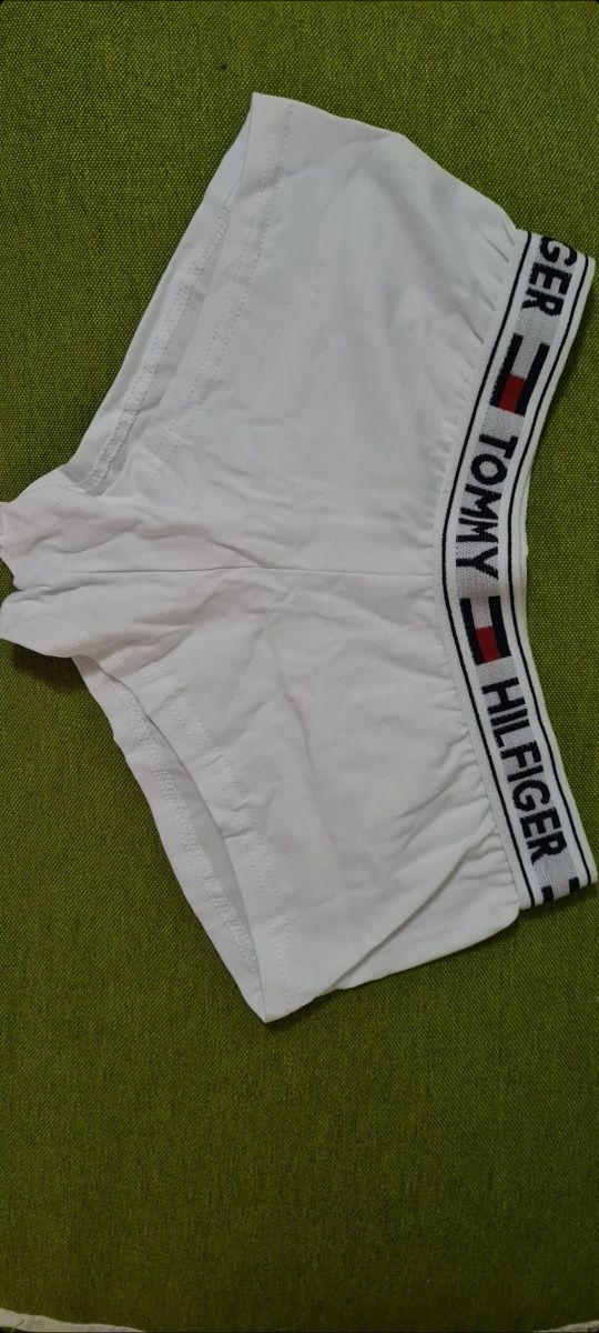 Set tommy hilfiger bustiera tanga boxer chiloti