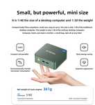 Mini PC GMKtec Mini computer, G3 N100, 16 GB DDR5 1tb  SSD produs nou
