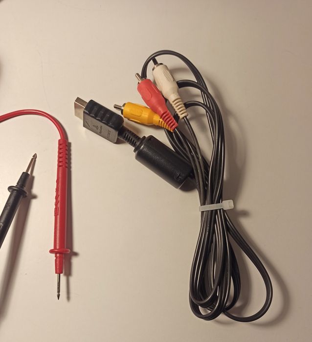 Sony PlayStation PS1 PS2 PS3 cablu AV RCA