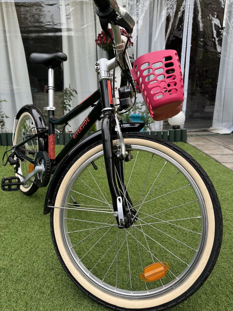 Bicicleta 20” Rockrider 500 copii, IMPECABILA, NOUA, jumatate de pret