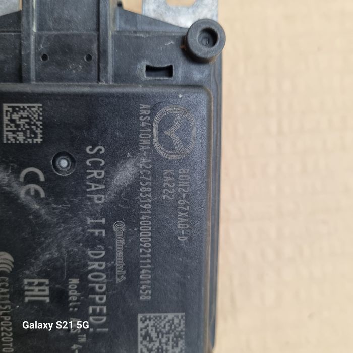 Modul senzor radar distronic mazda 3 cx 30 2020-2025 B0N2-67-XA0D
