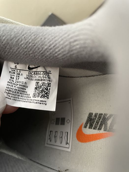 Nike Air force 1, номер 38,5