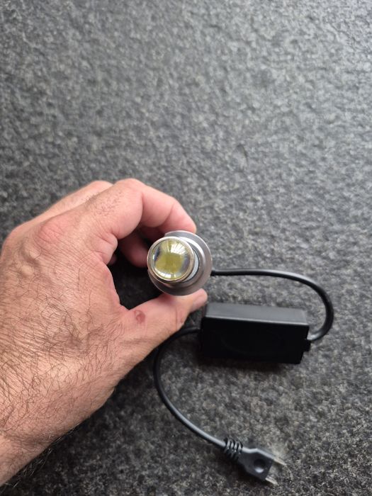 Becuri tuning led H7 cu lupe