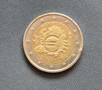 Moneda olandeza de 2 Euro comemorativa 2002-2012