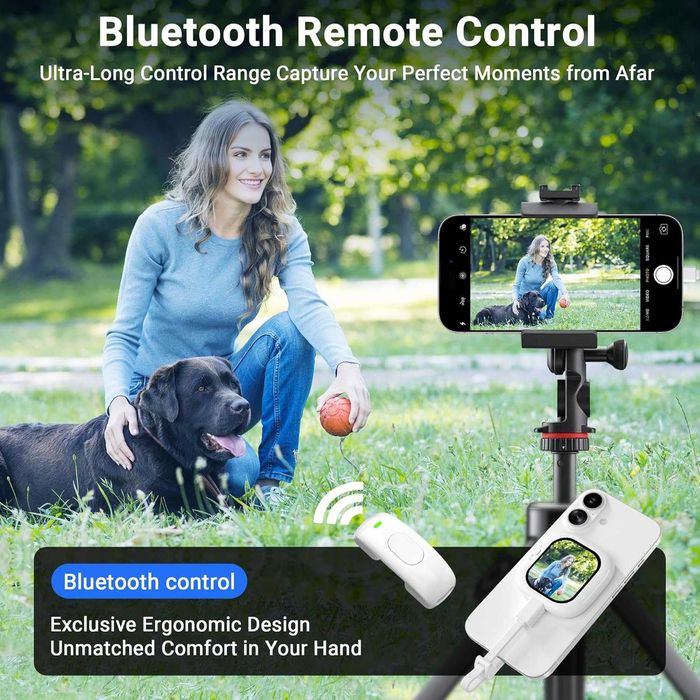 Founist Vlogmate Mini селфи екран за iPhone, Bluetooth дистанционно