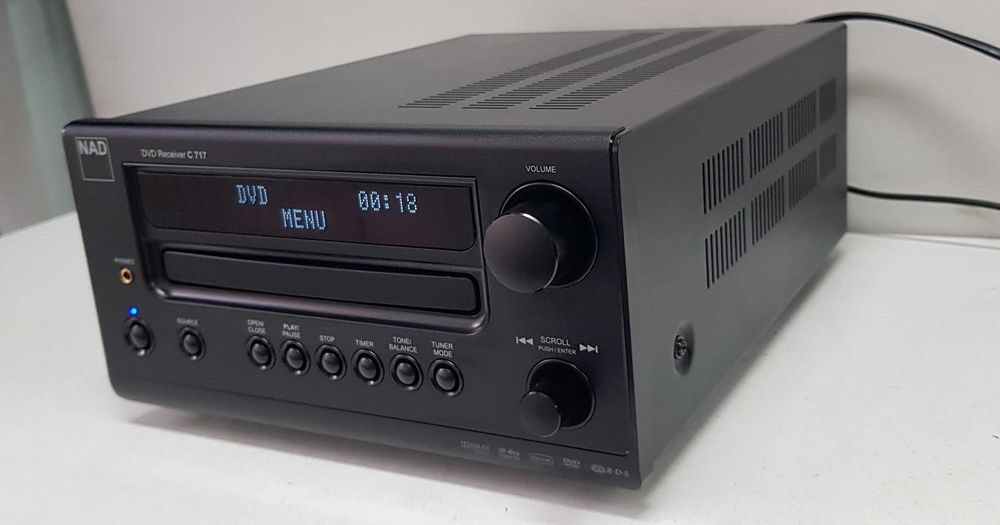 NAD C 717 amplificator DVD receiver muzica filme performant mini