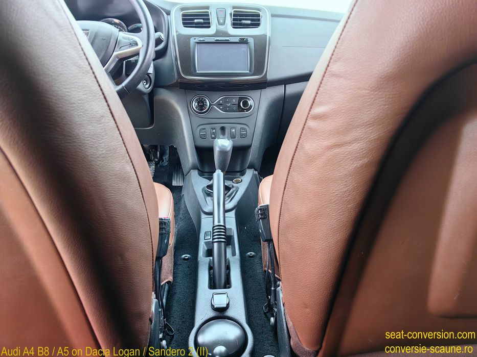 Sistem adaptare scaune de Audi A4 B8 pe Logan Duster Sandero