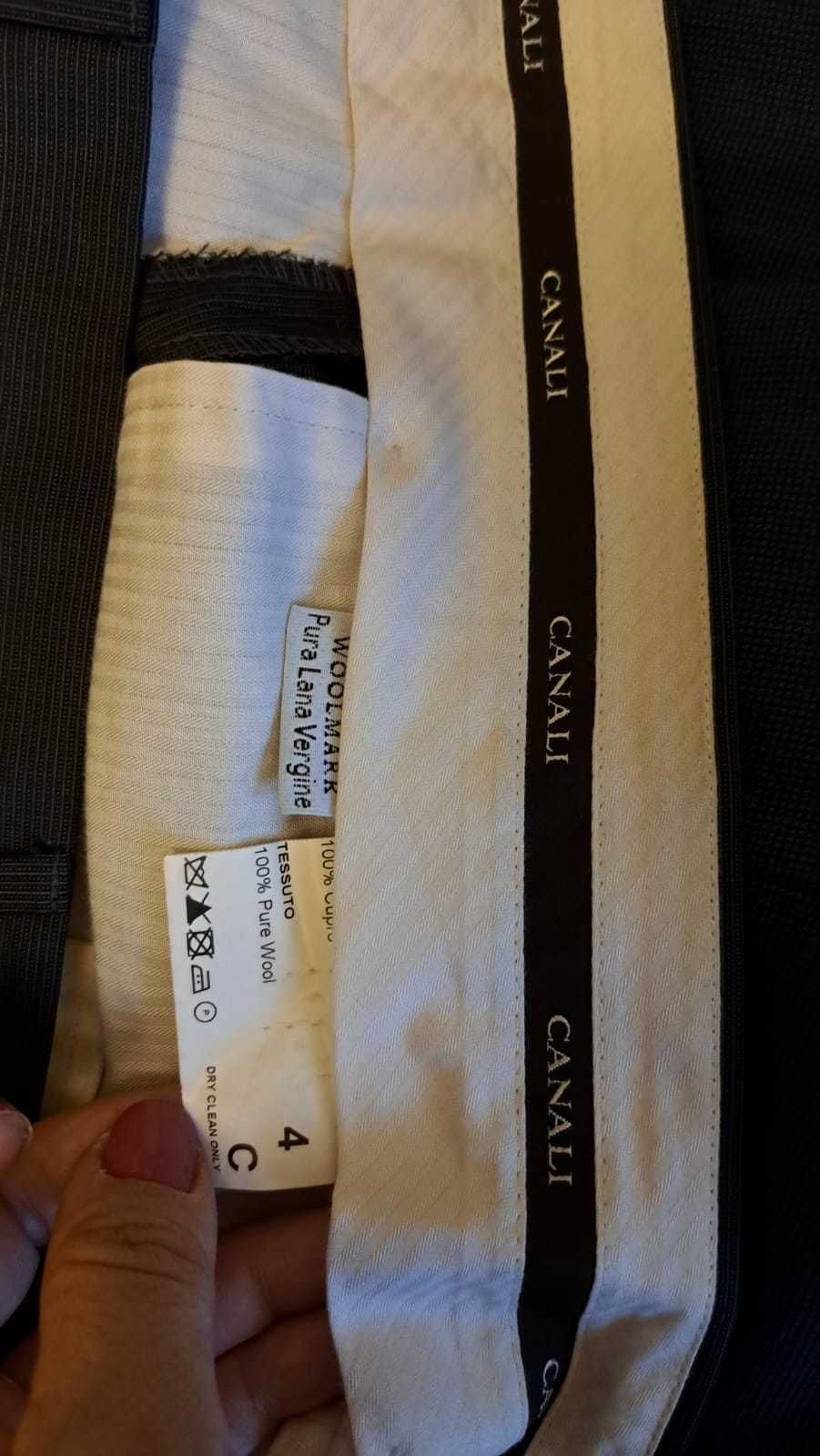 Pantaloni costum Canali